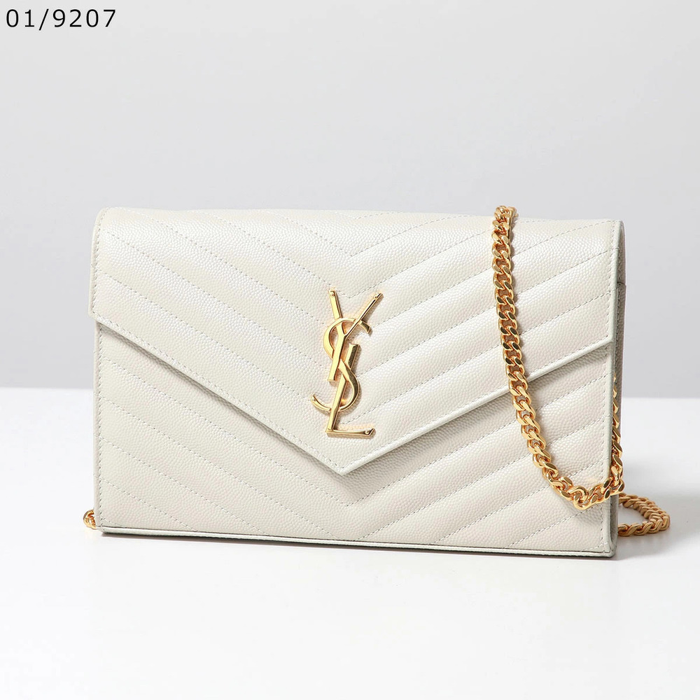 SAINT LAURENT Cassandra Chain Wallet Shoulder Bag